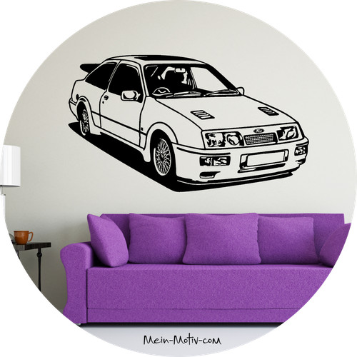 Wandtattoo ford sierra - ford,