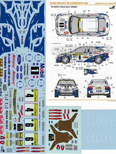 Ford escort cosworth monte - ford,